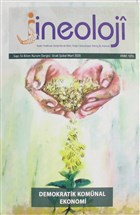 Jineoloji Bilim Kuram Dergisi Say: 16 Ocak - ubat - Mart 2020 Jineoloji Dergisi