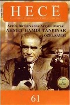 Hece Ahmet Hamdi Tanpınar Özel Sayısı 61 2002 (Ciltli) Hece Dergisi