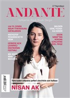 Andante Mzik Dergisi Yl: 17 Say:164 Haziran 2020 Andante Dergisi