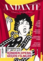 Andante Mzik Dergisi Yl: 17 Say: 165 Temmuz 2020 Andante Dergisi
