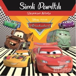 Disney Arabalar Simli Parıltılı Boyama Kitabı Doğan Egmont Yayıncılık