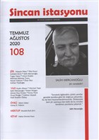 Sincan stasyonu ki Aylk Edebiyat Dergisi Say: 108 Temmuz-Austos 2020 Sincan stasyonu Dergisi Yaynlar