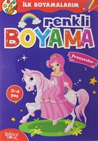 Renkli Boyama - Prensesler Koloni ocuk
