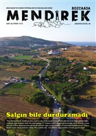 Bozcaada Mendirek Dergisi Say: 38 Austos-Eyll 2020 Bozcaada Mendirek Dergisi
