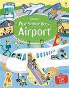 Frist Sticker Book Airport Usborne