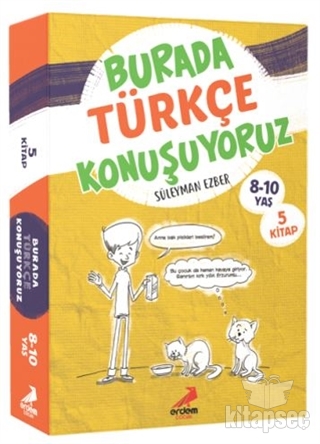 Burada Türkçe Konuşuyoruz (5 Kitap Takım) Erdem Çocuk