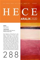 Hece Aylk Edebiyat Dergisi Say: 288 Aralk 2020 Hece Dergisi