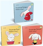 0-3 Yaş Resimli İnteraktif Çocuk Kitapları Set 1 (3 Kitap Takım) Beyaz Balina Yayınları