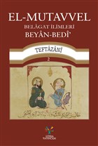 El-Mutavvel Belagat limleri 2 - Beyan-Bedi Litera Yaynclk Ansiklopedik Kitaplar