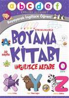 Etkinliklerle Boyama Kitab ngilizce Alfabe Akll Zebra