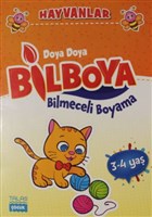 Hayvanlar - Doya Doya Bil Boya Bilmeceli Boyama (3-4 Ya) Talas Yaynlar