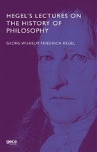 Hegel`s Lectures On The History Of Philosophy Gece Kitapl