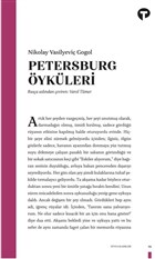 Petersburg Öyküleri Turkuvaz Kitap