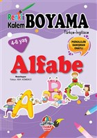 Renkli Kalem Boyama / Alfabe Yamur ocuk