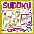 Çocuklar İçin Sudoku Kes Yapıştır (4+ Yaş) Dokuz Yayınları