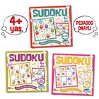 Çocuklar İçin Sudoku Seti (4+ Yaş) (3 Kitap Takım) Dokuz Yayınları