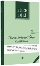 Trk Dili Dergisi Say: 837 Eyll 2021 - (Yunus Emre ve Trke zel Blm) Trk Dil Kurumu Yaynlar