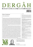 Dergah Edebiyat Kltr Sanat Dergisi Say: 368 Ekim 2020 Dergah Dergisi