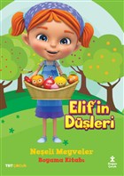 TRT Çocuk Elif`in Düşleri Neşeli Meyveler Boyama Kitabı Doğan Egmont Yayıncılık