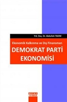 Demokrat Parti Ekonomisi Detay Yaynclk - Akademik Kitaplar