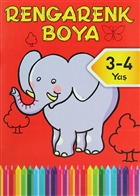 Rengarenk Boya - Krmz Kitap - 3 - 4 Ya Doan Egmont Yaynclk