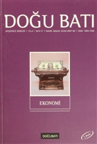 Dou Bat Dnce Dergisi Say: 17 Ekonomi Dou Bat Dergileri