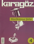 Karagz Dergisi Say: 4 Karagz Edebiyat Dergisi