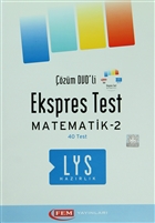 Fem zml DVD`li Ekspres Test Matematik 2 (40 Test) Fem Yaynlar