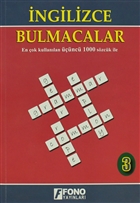 İngilizce Bulmacalar 3. Kitap Fono Yayınları