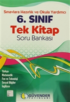 Gvender - 6. Snf Tek Kitap Soru Bankas Gvender Yaynlar