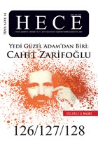 Hece Aylık Edebiyat Dergisi Cahit Zarifoğlu Özel Sayısı: 14 - 126/127/128 (Ciltsiz) Hece Dergisi