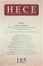 Hece Aylk Edebiyat Dergisi Say: 185 Mays 2012 Hece Dergisi