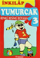 Yumurcak 3 Renkli Resimli Boyama nklap Kitabevi - Genlik Kitaplar