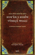 Hak Dini Kur`an Dili Kur`an- Kerim ve Trke Meali  (Byk Boy) aret Yaynlar