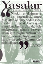 Yasalar Cilt:2 (Yunanca Asl le) Kabalc Yaynevi