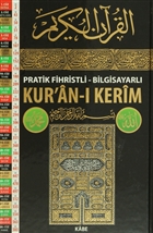 Pratik Fihristli - Bilgisayarl Kur`an- Kerim (Orta Boy) Kabe Basn Yayn Datm