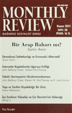 Monthly Review Bamsz Sosyalist Dergi Say: 28 / Kasm 2011 Monthly Review Dergisi