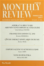 Monthly Review Bamsz Sosyalist Dergi Say: 7 / Temmuz 2006 Monthly Review Dergisi