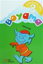 Renkli rnekli Eitici Boyama 8 Kare Yaynlar - Okuma Kitaplar