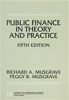 Public Finance in Theory and Practice 5th Edition Literatr Yaynclk Akademik Kitaplar
