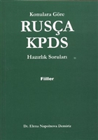 Rusça KPDS Konulara Göre Hazırlık Soruları (Fiiller) Multilingual Yabancı Dil Yayınları