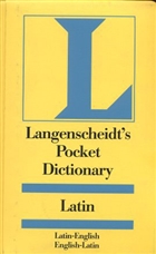 Langenscheidt`s Pocket Latin Dictionary Pearson Hikaye Kitaplar