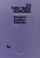 12. Trk Tarih Kongresi Ankara:12-16 Eyll 1994 Trk Tarih Kurumu Yaynlar