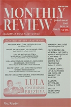 Monthly Review Bamsz Sosyalist Dergi Say: 14 / ubat - Mart 2007 Monthly Review Dergisi