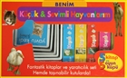 Benim Kk ve Sevimli Hayvanlarm - Evcil iftlik Vahi Sevimli / 5 Kitap ve 5 Oyun Kp Pets Farm Zoo Wild Cute and Cuddly - 5 Books and Building Blocks Abc Yayn Grubu