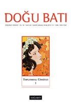 Dou Bat Dnce Dergisi Say: 63 Toplumsal Cinsiyet Dou Bat Dergileri
