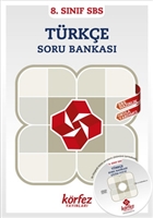 Körfez 8. Sınıf Türkçe Soru Bankası Çözüm (DVD`li) Körfez Yayınları