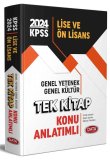 Data Kpss Lise nlisans Tek Kitap Konu Anlatml