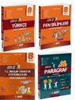 Gizli Yaynlar 8.Snf Trke + Fen + nklap + Paragraf Usta ii S.B Set (4 kitap)