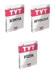 MUBA TYT Kimya-Biyojoli-Fizik TF (3 Kitap)